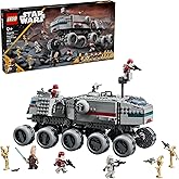 LEGO Star Wars: The Clone Wars Republic Juggernaut Building Toy for Kids - Pretend Play Set W 8/ Toy Figures - Collectible Model Kit for Boys & Girls, Ages 9+ - Gift Idea for Birthdays - 75413