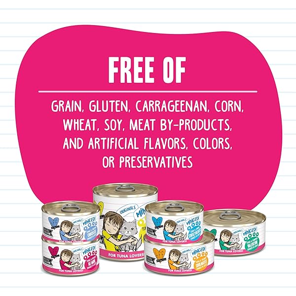 WERUVA BFF MINCED NATURAL WET CAT FOOD, BIG FELINE FEAST VARIETY PACK, 10OZ CAN, PACK OF 12