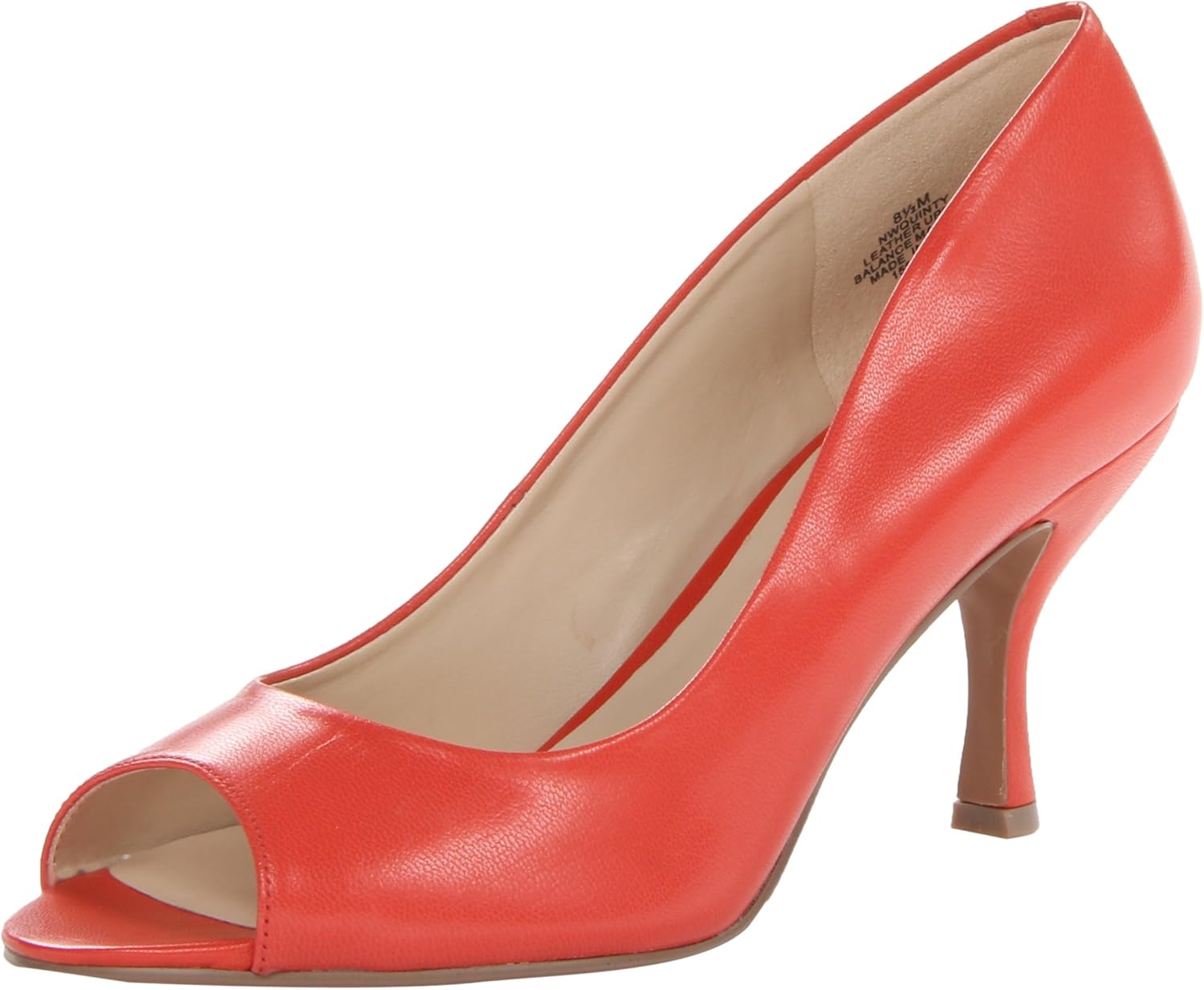 nine west peep toe pumps