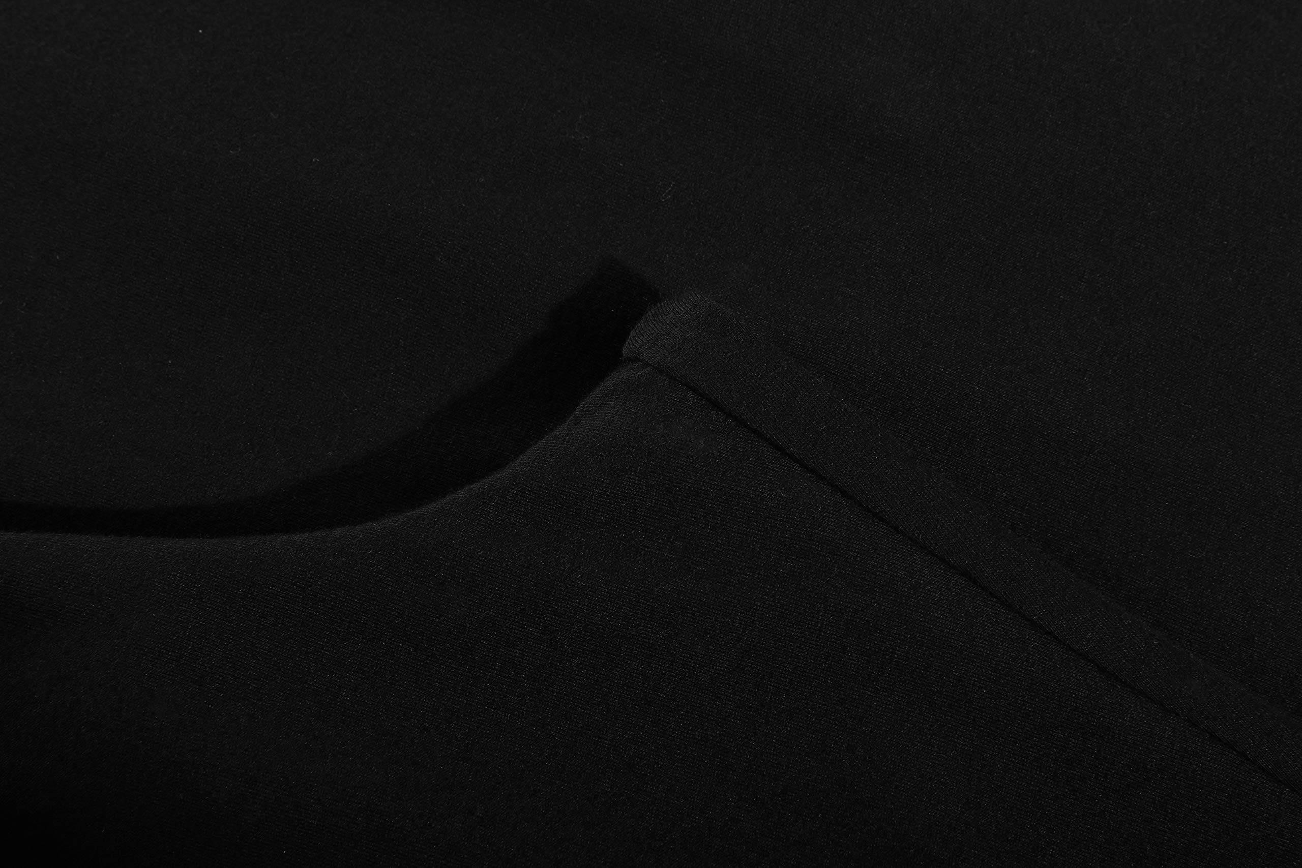 Suntasty Mens Lounge Pants Pyjama Trouser Lounge Wear Plain PJ Bottoms Nightwear(SP1001M/blackXL)