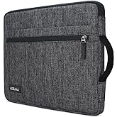 KIZUNA Laptop Tablet Sleeve 10 Inch Water-Resistant Computer Case Hand Bag for 9.7"- 11" iPad Pro/10.2 iPad/10.9 iPad/10.5" Samsung Galaxy Tab/10.5" Surface Go 3/10.1" Lenovo Smart,Grey