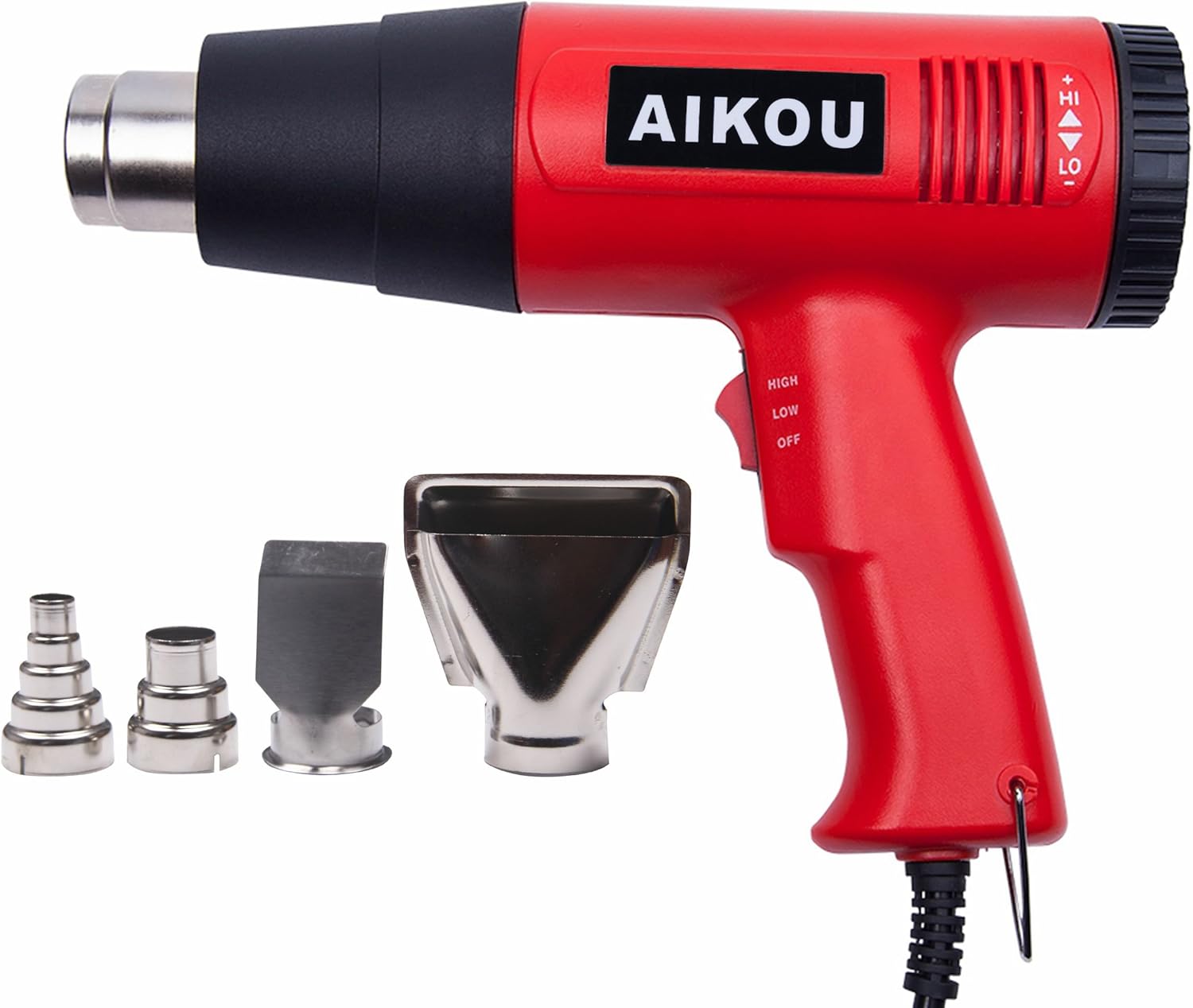 Heat Gun with 50℃600℃ Adjustable Temperature and Air Flow Settings