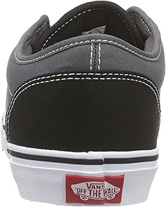 vans atwood black leather mens