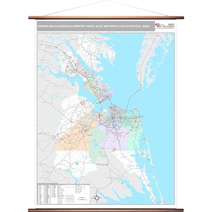 Norfolk Va Zip Codes Map - Maps For You