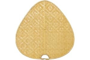 Fanimation PAD1C Wide Oval Bamboo Palisade Blade, 22-Inch, Clear, Set of 8