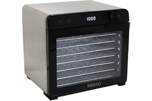 Nesco® 8 Tray Stainless Steel Dehydrator