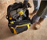 STANLEY FATMAX Tool Backpack with Wheels Extendable Handle Removable Caddy view 8
