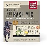 The Honest Kitchen Dehydrated Grain Free Fruit & Veggie Base Mix Dog Food (Just Add Protein), 3 lb Box