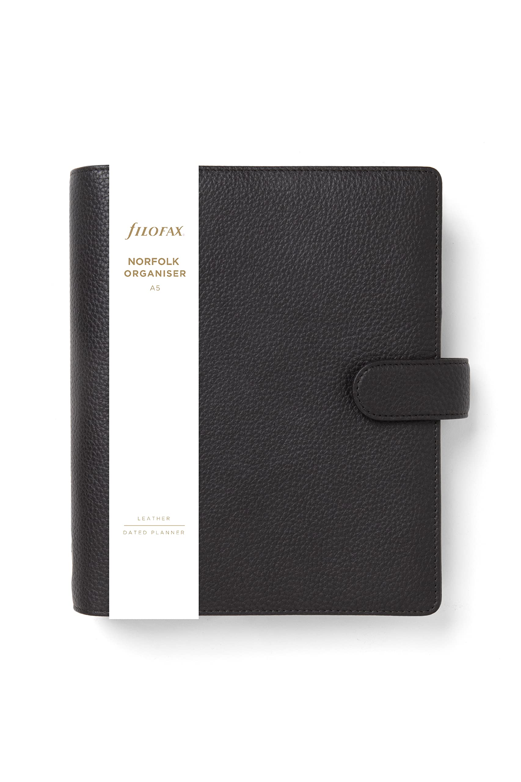 Filofax A5 Norfolk Organiser - espresso — image 1