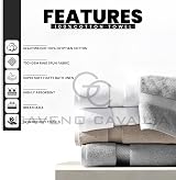 GC GAVENO CAVAILIA Fade Resistant Towels Set 700 GSM 100% Cotton White 4 Pack view 3