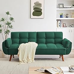 ERYE Upholstered Futon Daybed Loveseat Sofa