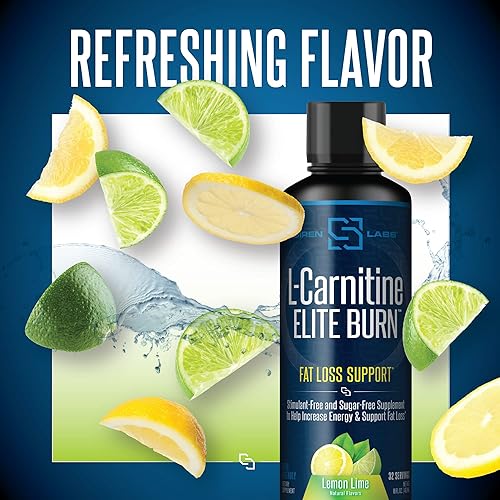 l-carnitine elite burn L-Carnitine Elite Burn Liquid Keto Fat Burner and Metabolism Activator -  Fat Loss Support Keto Friendly Weight Loss Increase Energy-Stimulant Free -  Lemon Lime 3000mg (32 Servings) in Kenya