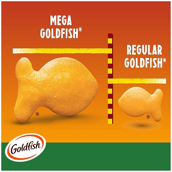 GOLDFISH MEGA BITES CHEDDAR JALAPEÑO CRACKERS, 5.9 OZ BAG
