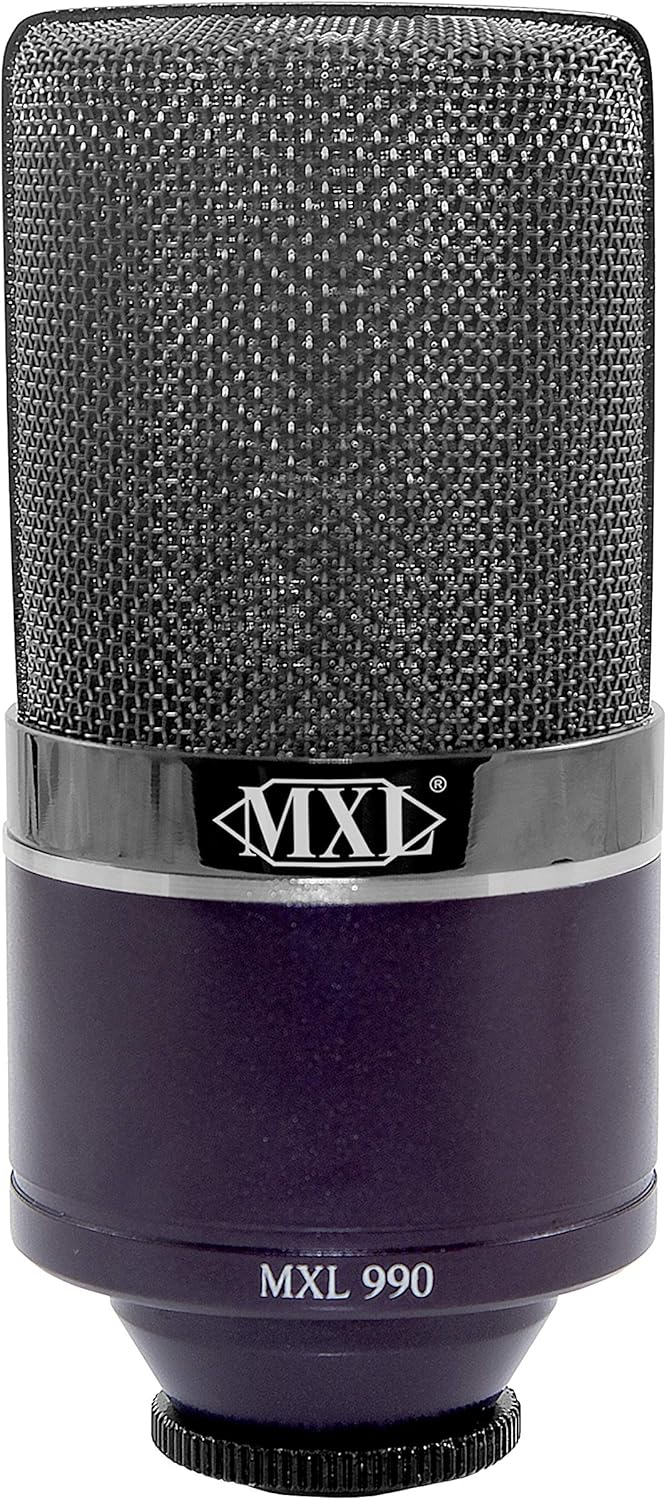 MXL Condenser Microphone, Midnight (MXL990MIDNIGHT)