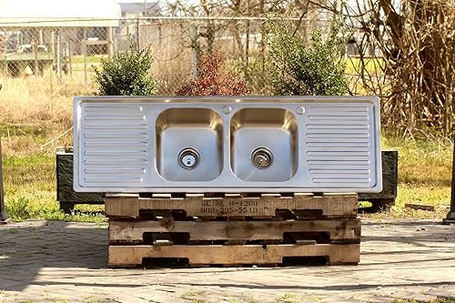 Amazon Com 304 Stainless Steel Vintage Inspired Farm Sink 60