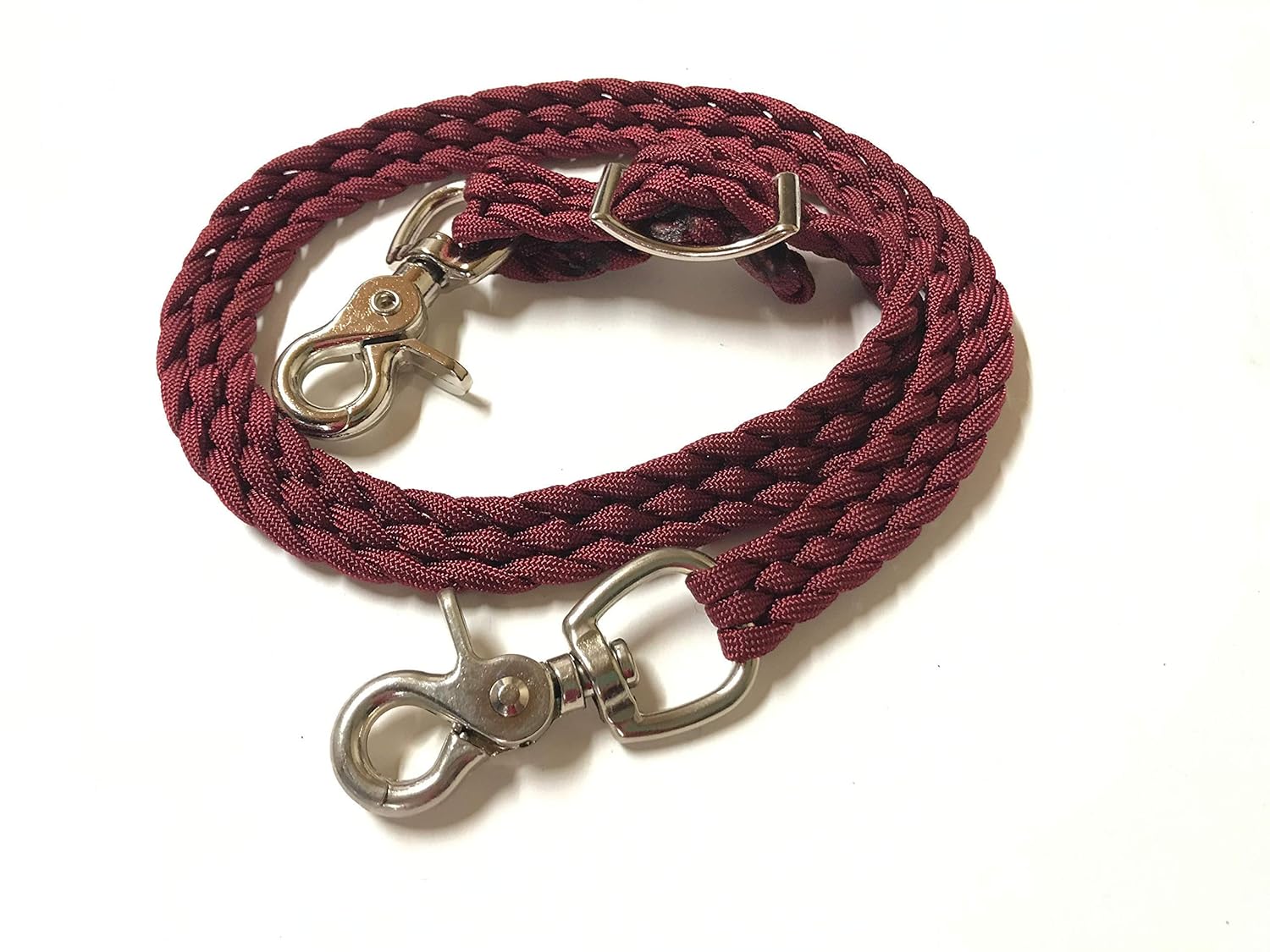 wither strap horse tack burgundy Handmade