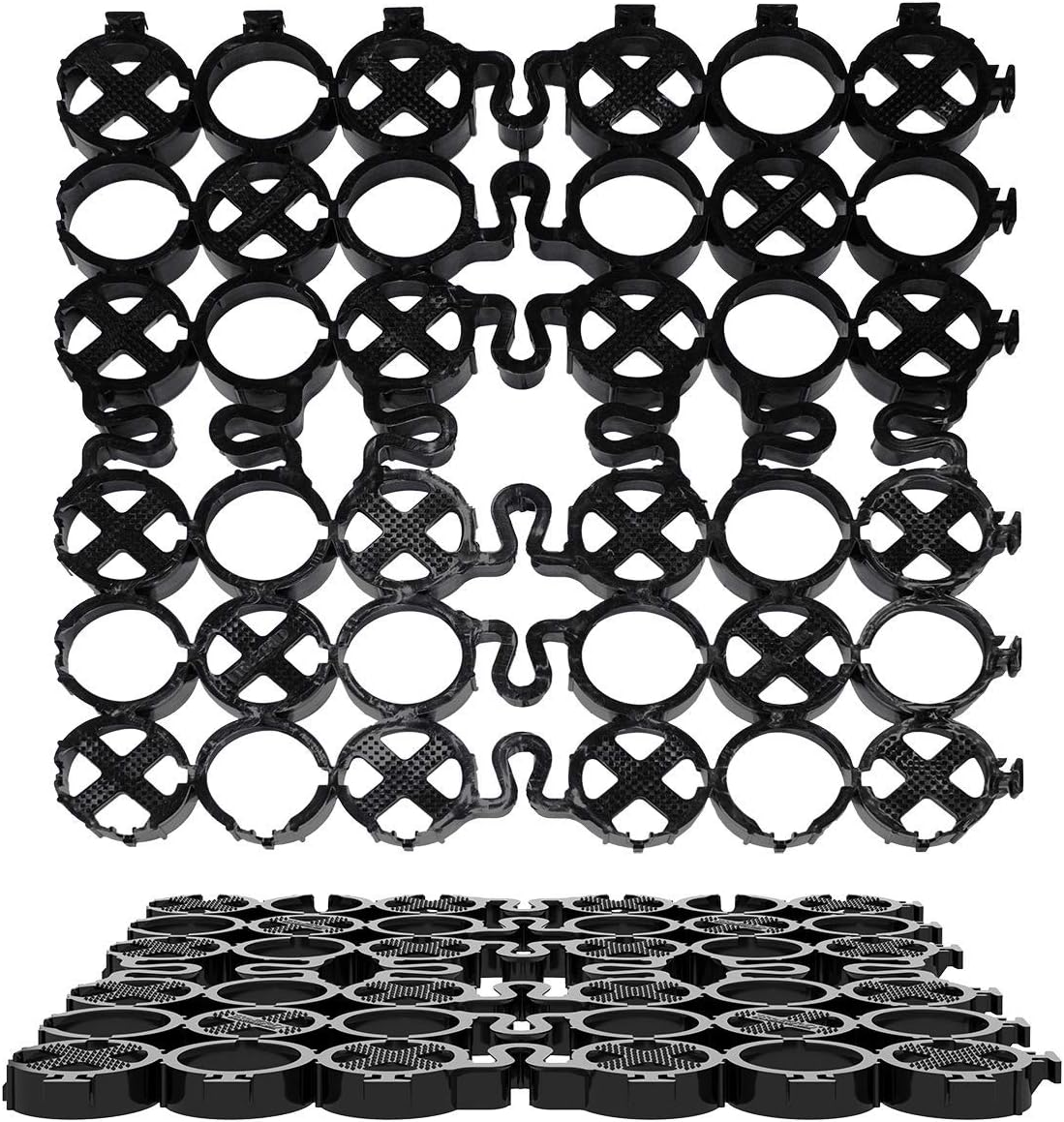 Hardscaping Materials - TRUEGRID | Root Grass Pavers | Designed as Patio Pavers, Driveway Pavers, for Walkways, Shed Bases, DIY | Outdoor Pavers |120,000 lb Load Class | Pack of 18 (72 Square Feet)