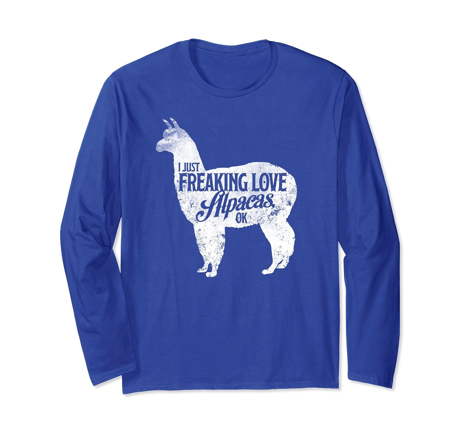 Freaking Love Alpacas T Shirt Llama Long Sleeve Gifts-ANZ