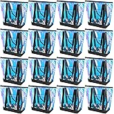 Silkfly Clear Tote Bags Bulk, PVC Shoulder Handbag, Security Approved See Through Bag with Zipper Closure for Work