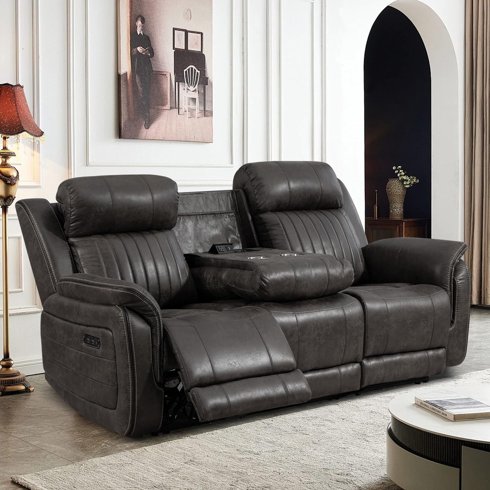 Consofa Zero Gravity Power Reclining Sofa with