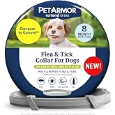 PetArmor Extend Flea &amp; Tick Treatment &amp; Prevention Collar for Small Dogs up to 18 lbs., 8 Months of Protection, Odorless &amp; Non-Greasy, 1 Count