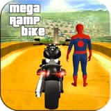 Spider Hero Impossible Mega Ramp Bike BMX Track