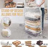 TAILI Extra Large Vacuum Storage Bags Cube 8 Jumbo 3-5 Quilts Duvets view 4
