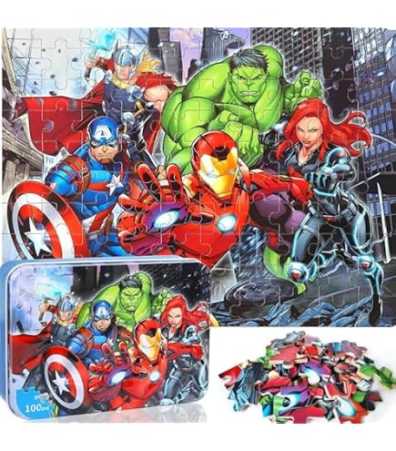 Transformers Set 3 Puzzle Per Bambini – 2 Da 24 Pezzi E 1 Da 48 Pezzi, Con Adesivi E Gancio, Giocattoli Ufficiali