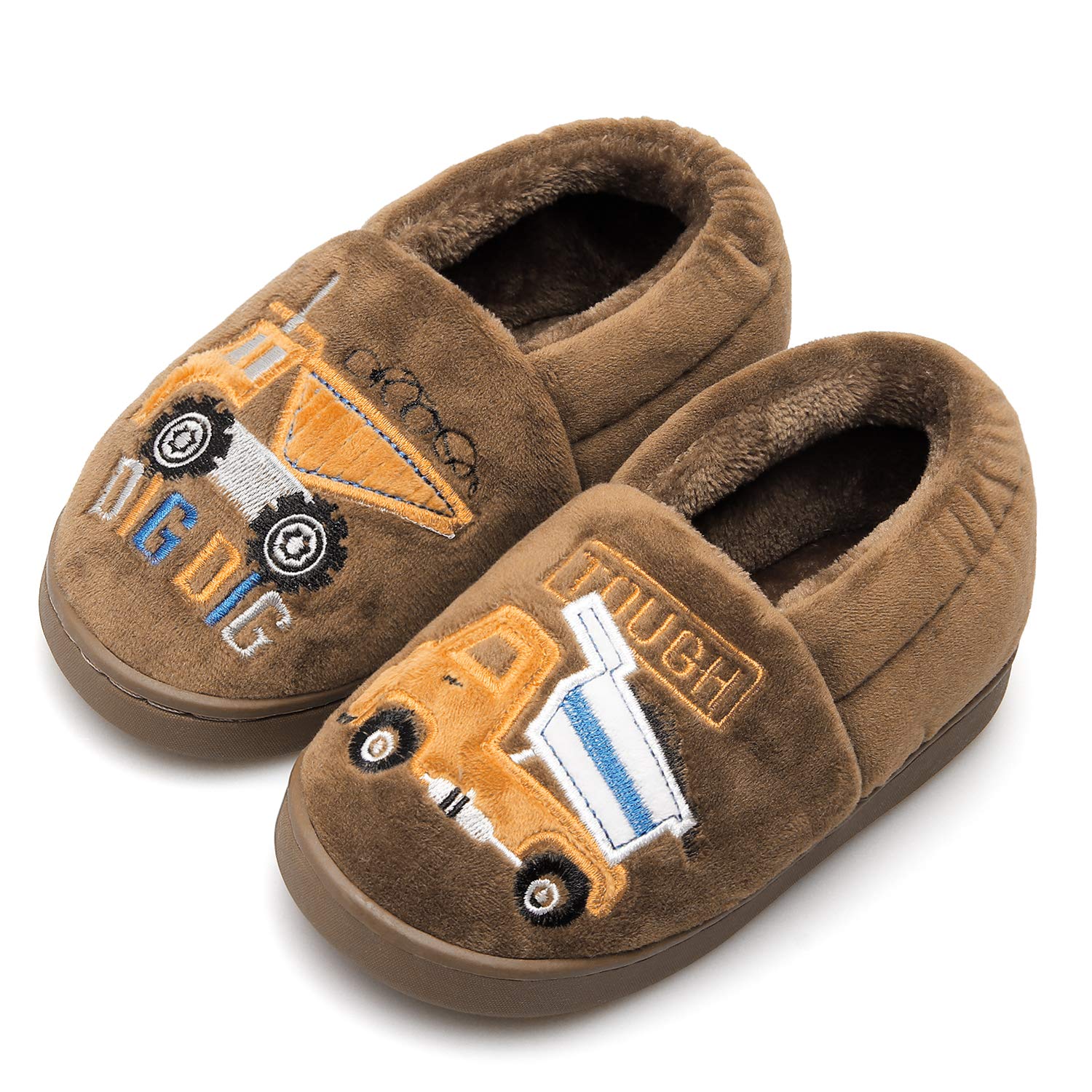 Plush Warm Slippers for Girls Boys Kids Toddlers