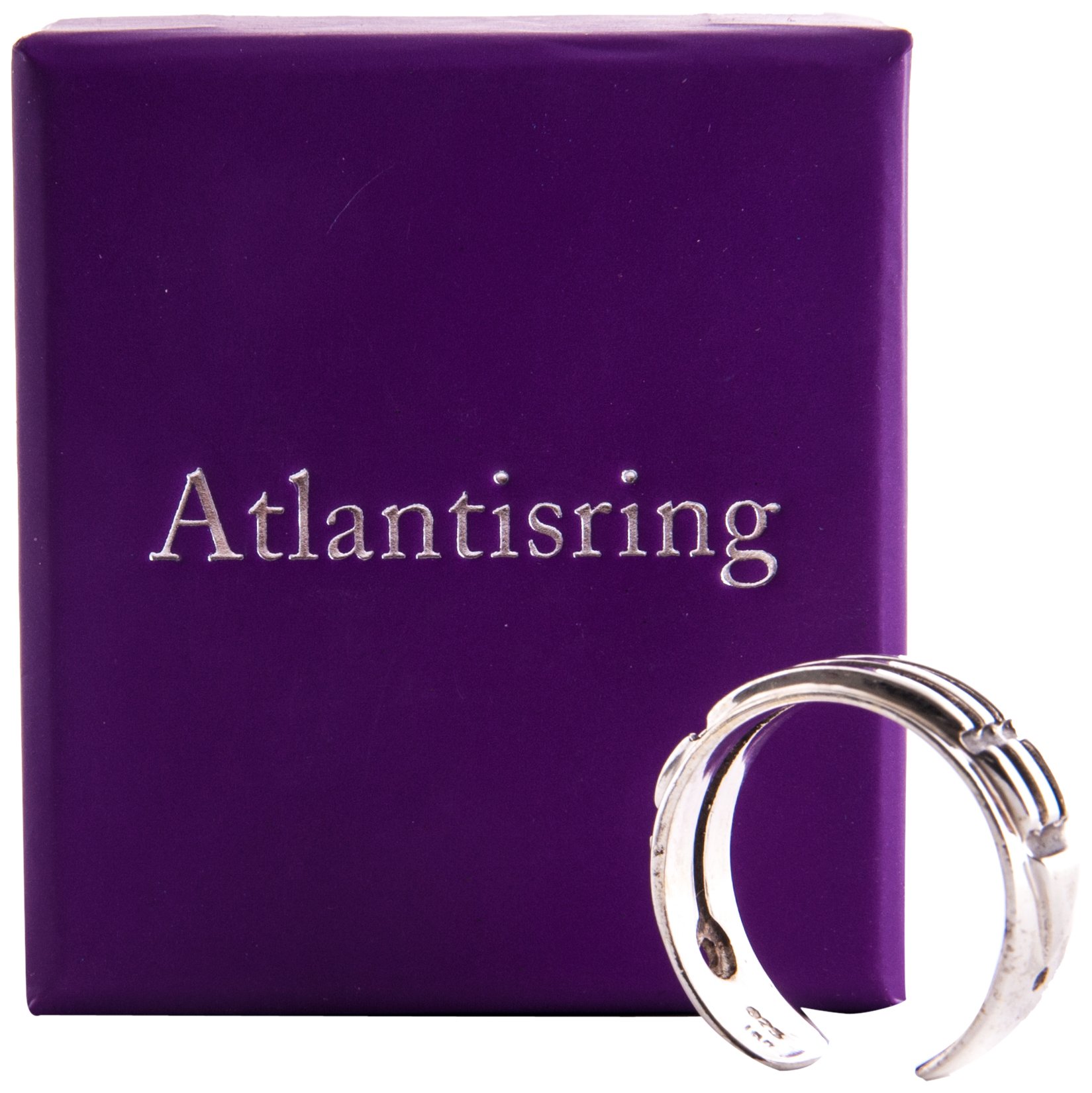 Berk - Inner Worlds Esoteric Woman's Size Silver Atlantisring