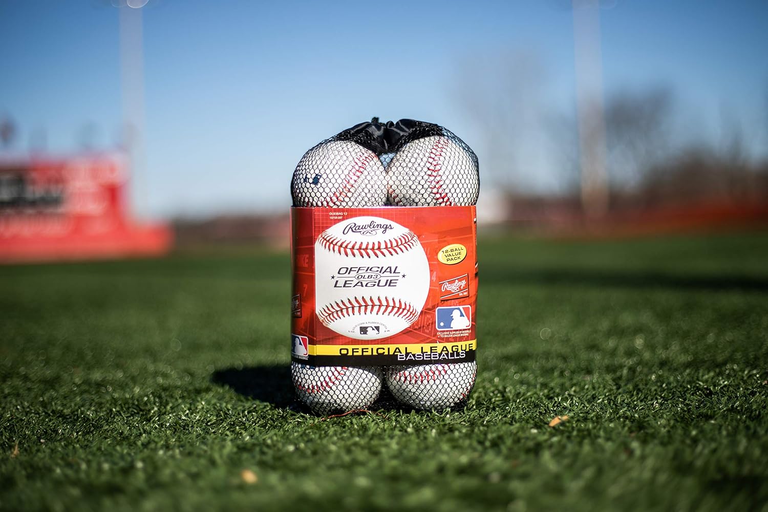 Rawlings OLB3BAG12 Official League Recreational Use Baseballs, Bag of 12 : Official Mlb Baseballs In A Bucket : Sports & Outdoors