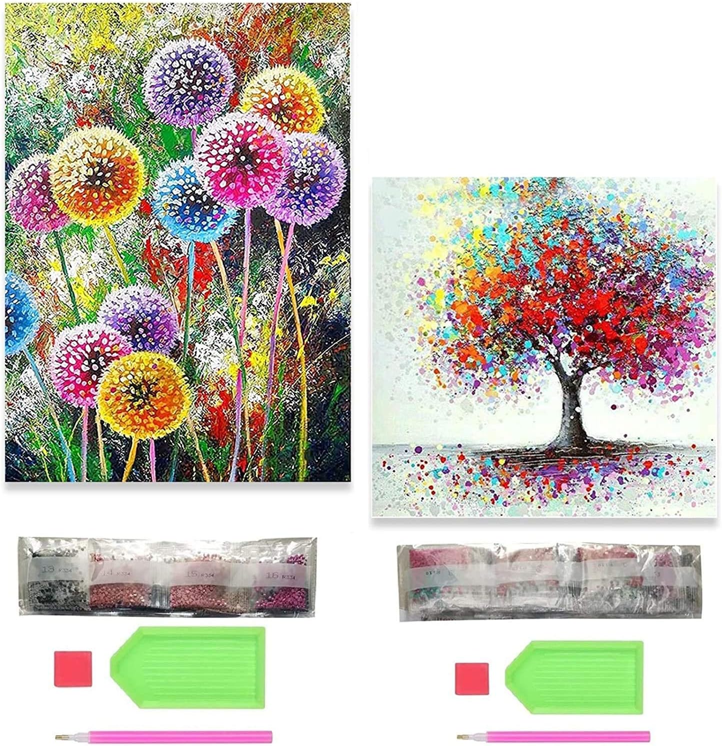 2 Pack 5D Diamond Painting Kit - Image 3