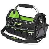 AWP Tool Bags, Premium Tool Bag, Black, Durable Tool Tote, for Professionals and Contractors
