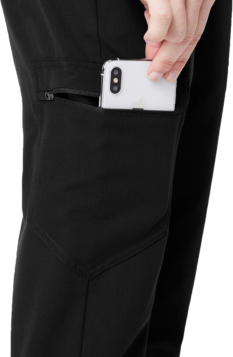 FIGS Zamora 2.0 Jogger Style Scrub Pants for Women - Slim Fit, Anti-Wrinkle Medical Scrub Pants: Clothing