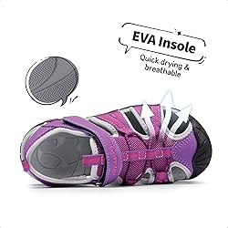 DREAM PAIRS Boys Girls Outdoor Summer Sport