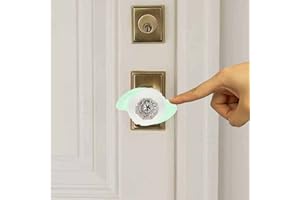 MUROCEA Mediss Silicone Doorknob Grips for Arthritis Elderly Disabled - Easy Open Door Living Aid, Fluorescent, 4PCS