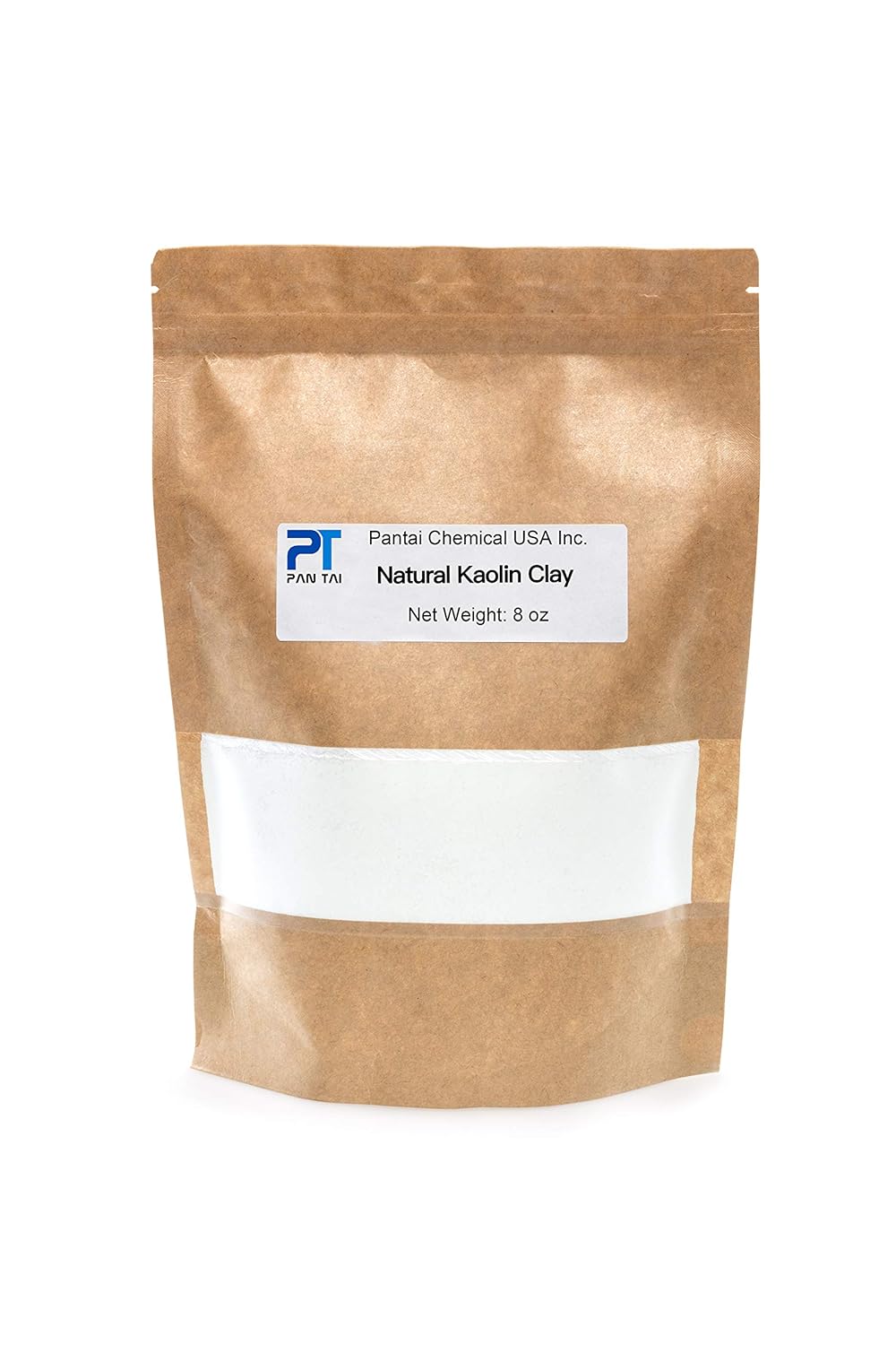 100% Natural,Pure, White Kaolin Cosmetic Grade/Personal Care Kaolin Clay Fine Powder Made in USA (8oz)