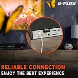 G-PLUG 5m TV Aerial Cable 90° Plug Coaxial Gold Plated Adapter Extender view 3