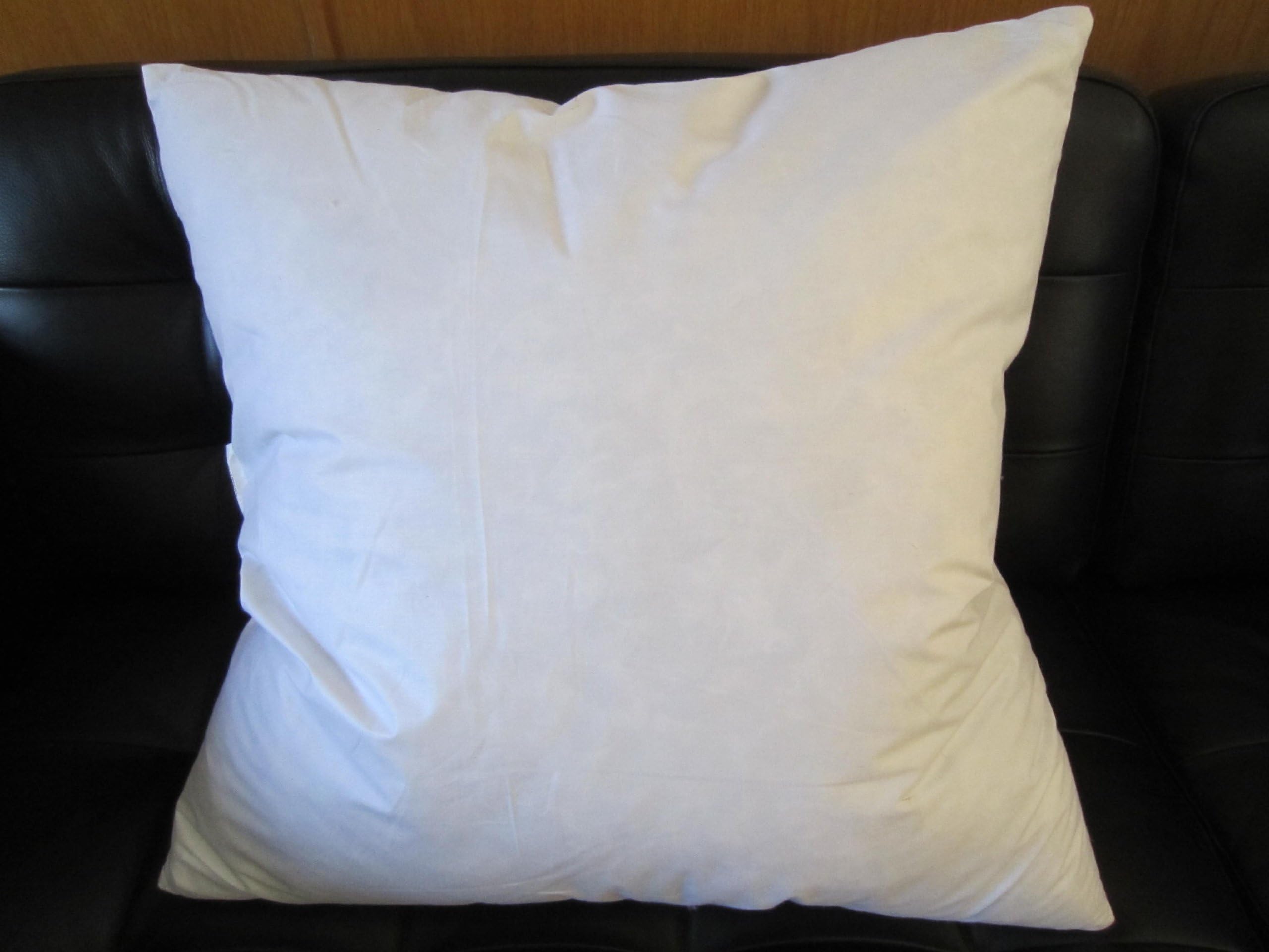 Bed Of Roses 21" X 21" 95% Feather 5% Down Pillow Insert (Form) - Made in USA (Recommended for 19" x 19" Covers)