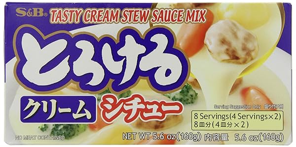 S&B TASTY CREAM STEW SAUCE MIX, 5.6-OUNCE