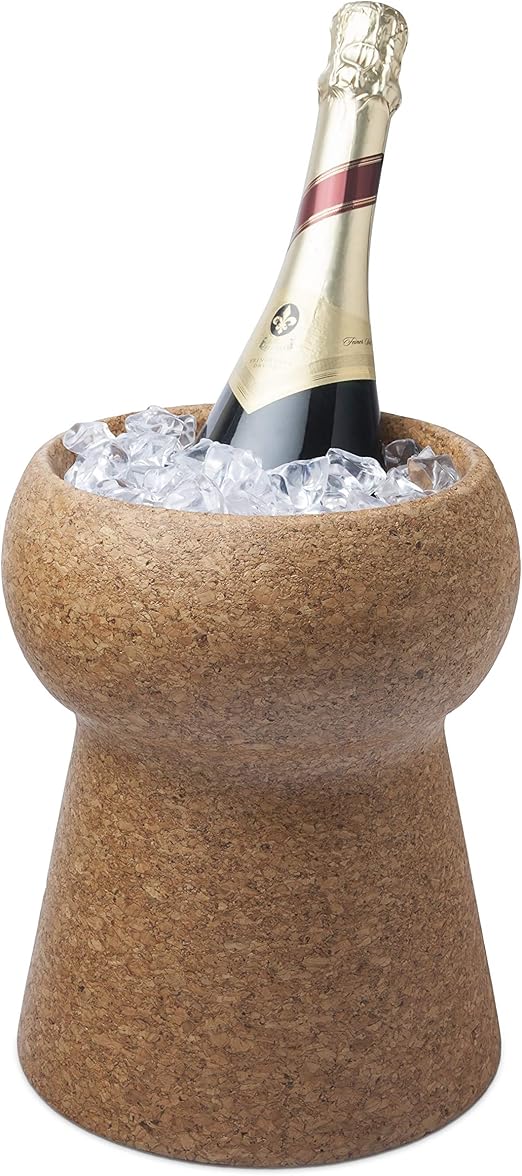 champagne cork ice bucket