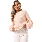 Petal & Pup Women's London Knit Sweater, Pink
