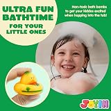 JOYIN 60 Pcs Rubber Ducks Assorted Mini Bath Toys Mesh Carry Bag view 3