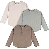 Gerber Baby-Boys 3-Pack Long Sleeve Shirts