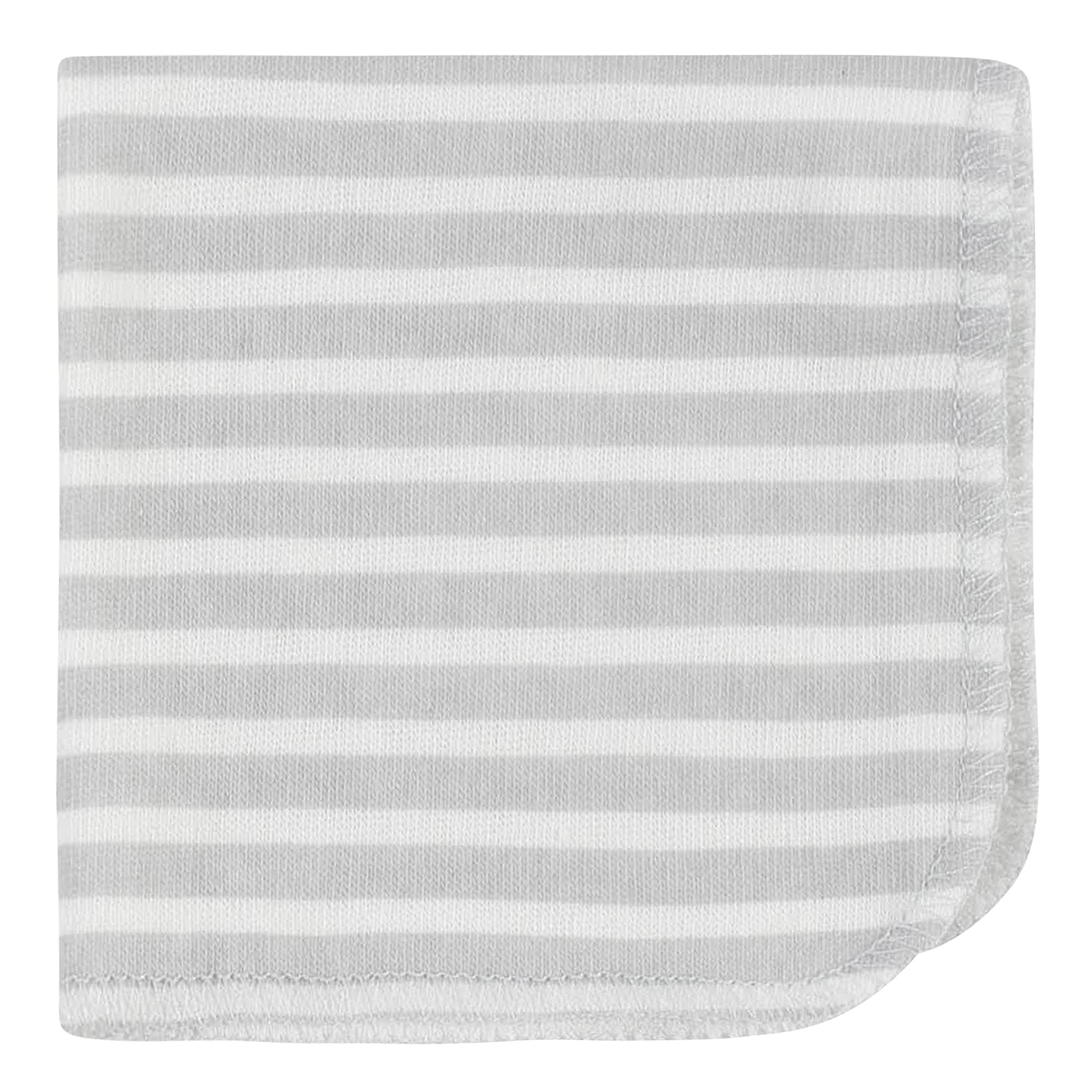 Gerber Baby 10-Pack Terry Washcloths, Bear Green, One Size