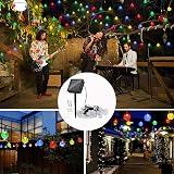 Lezonic Solar Fairy Lights 50 LED 7M Outdoor IP65 8 Modes Multi-Coloured view 4