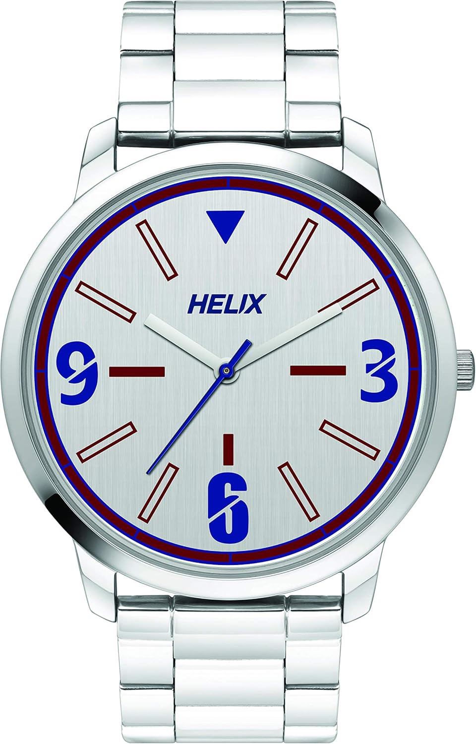 Buy Helix Analog Silver Dial Men's WatchTW039HG03 at Amazon.in