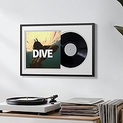 eletecpro 16x24 Aluminum Record Frame with 2