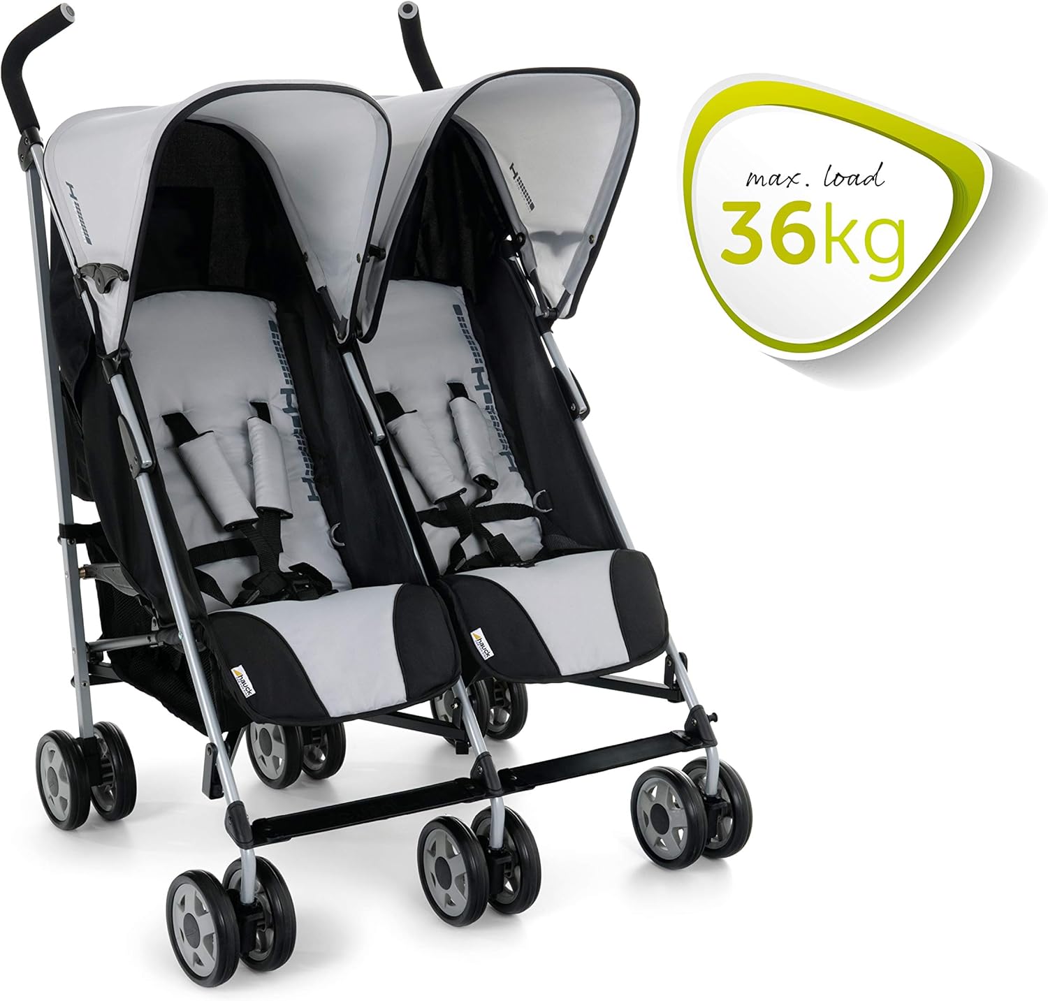 hauck poussette double