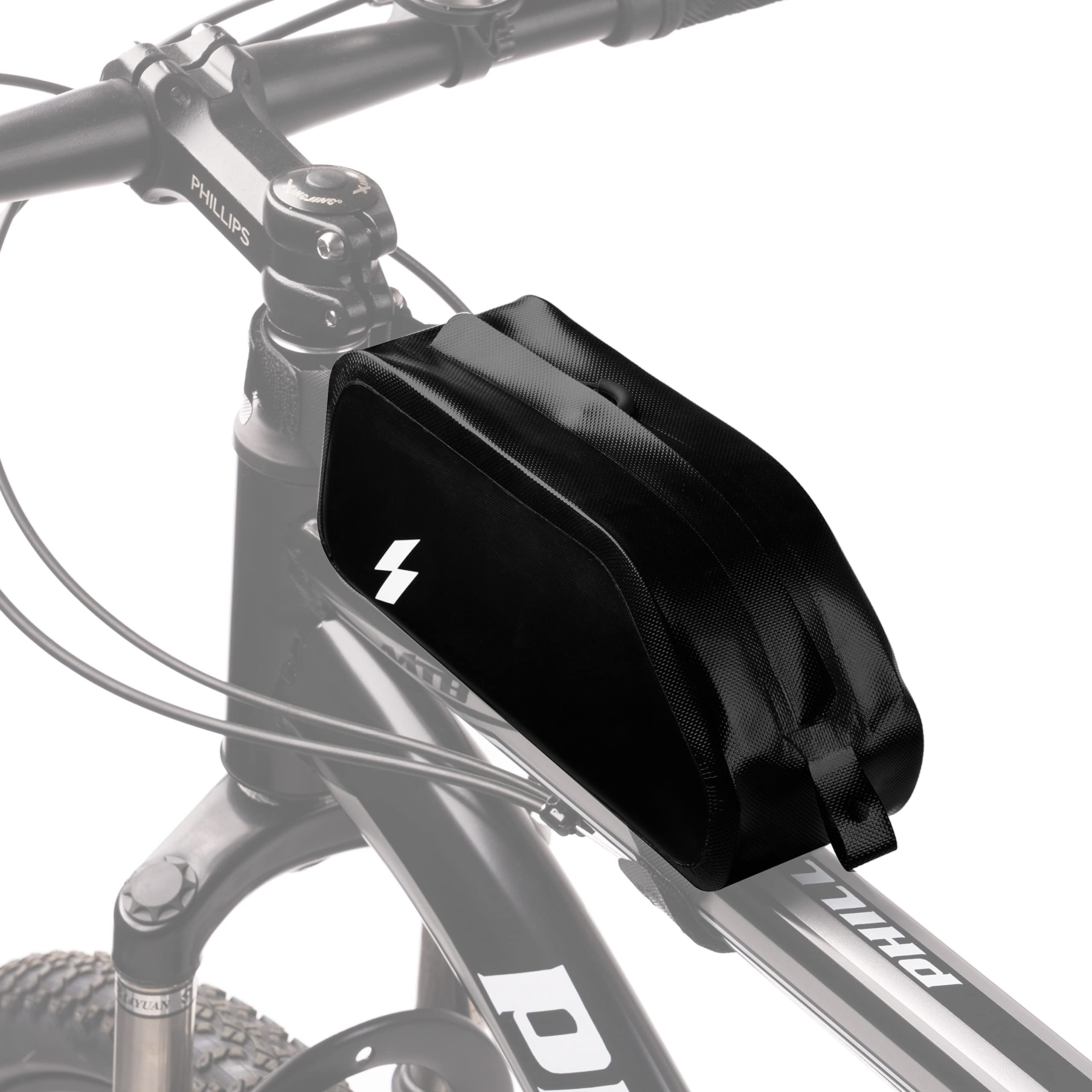 Tofern Bike Top Tube Bag Waterproof Bicycle Front Frame Bag Cycling Pouch Bike Accessories for Mountain Road Bike